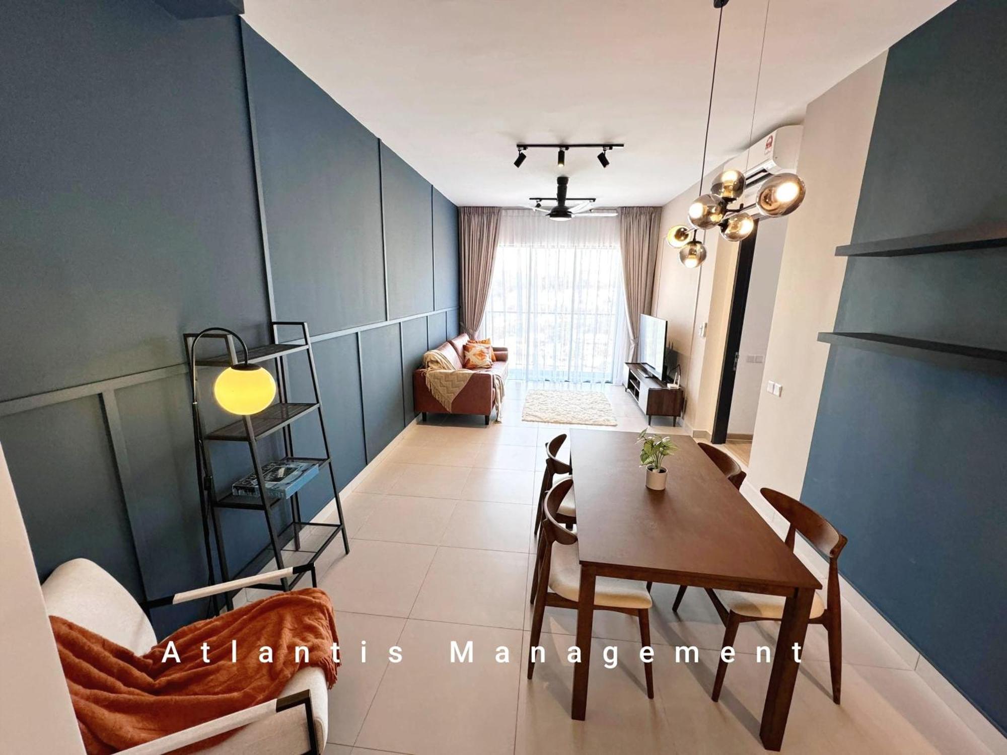 Appartement Cozy Grand Sungai Besi Kl, Walking Distance Nirvana & 15 Mins Driving Distance To Mid Valley *